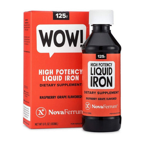 NovaFerrum, High Potency Liquid Iron Supplement, 6 Oz NovaFerrum