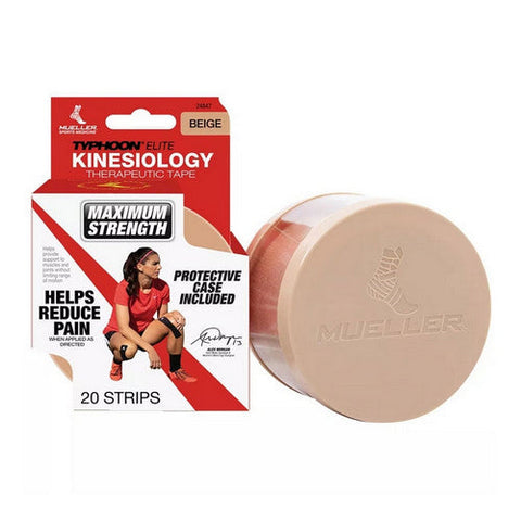 Mueller, Sports Medicine Pre-Cut I-Strips Typhoon Elite Kinesiology Tape, 1 Count Mueller