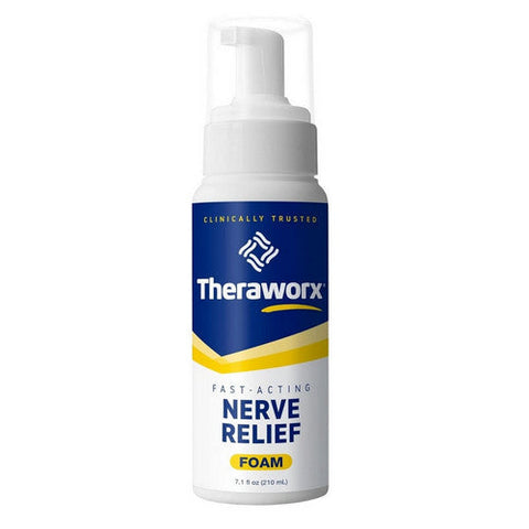 Theraworx, Fast-Acting Nerve Relief Foam, 7.1 Oz Theraworx