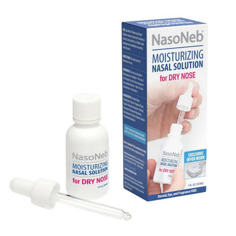 Nasoneb, Moisturizing Nasal Solution For Dry Nose, 1 Oz Nasoneb