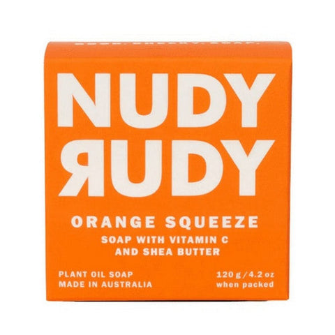 Nudy Rudy, Orange Squeeze Bar Soap, 4.2 Oz Nudy Rudy