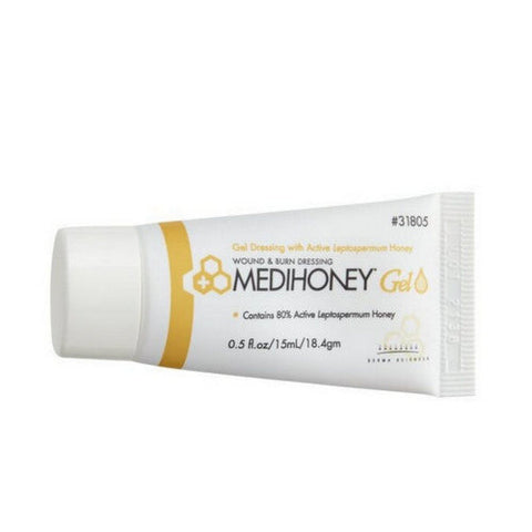Medihoney, Medihoney Wound And Burn Gel Leptospermum Honey, 0.5 Oz Medihoney