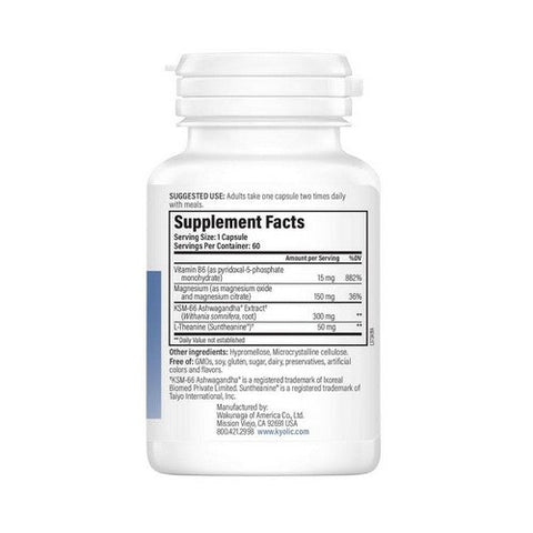 Kyolic, Kyolic Calm Mood, 60 Capsules Kyolic