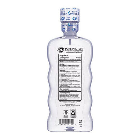 Act, Kids Pure Protect Strawberry Anticavity Fluoride Mouthwash, 16.9 Oz Act