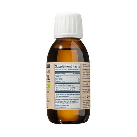 Wiley Wallaby, Wild Alaskan Fish Oil Summit DHA Natural Lime Flavor, 4.23 Oz Wiley Wallaby