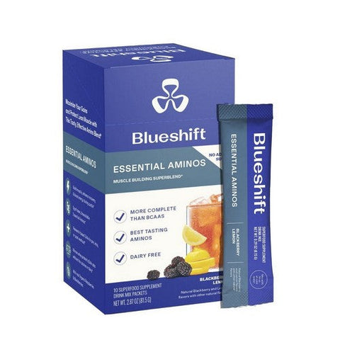 Blueshift Nutrition, Aminos Blackberry Lemon Drink Mix, 10 Count Blueshift Nutrition
