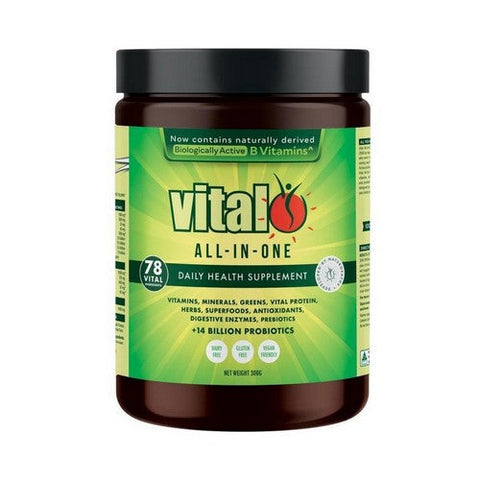 Vital, All In One Greens Powder, 300 Grams Vital