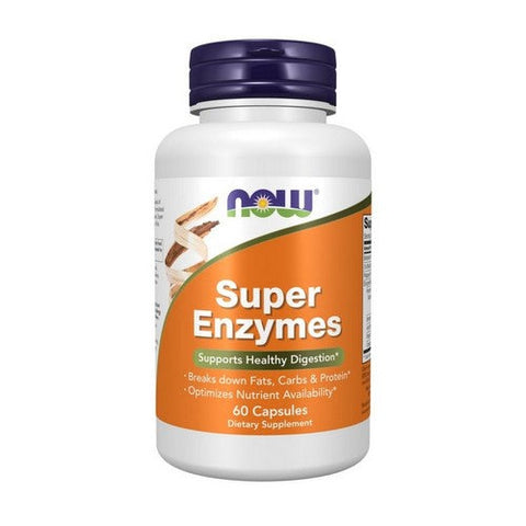 Now Foods, Super Enzymes, 60 Caps Now Foods