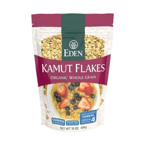 Eden Foods, Organic Kamut Flakes, 16 Oz