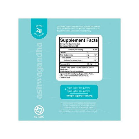 VitaFive, Ashwagandha Gummies, 150 Mg, 50 Count VitaFive