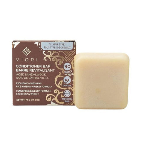 Viori, Men’s Conditioner Bar Sandalwood, 2.54 Oz Viori