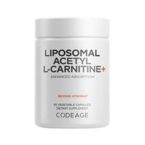 Codeage, Liposomal Acetyl-L-Carnitine Plus, 500 Mg, 90 Veg Caps Codeage