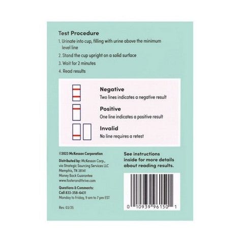 Foster And Thrive, 12 Drugs Tested At Home Drug Test, 1 Each