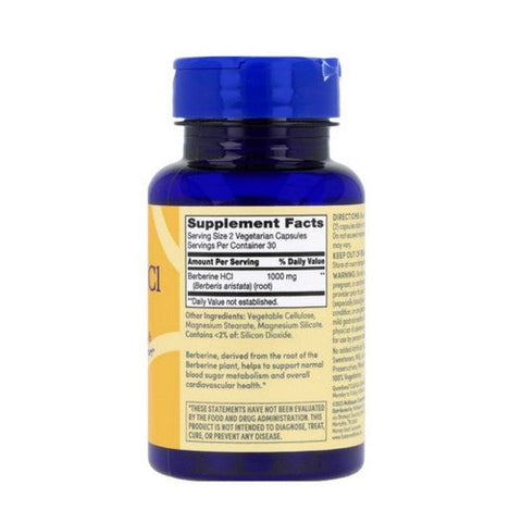 Foster And Thrive, Berberine HCl, 1000 Mg, 60 Caps