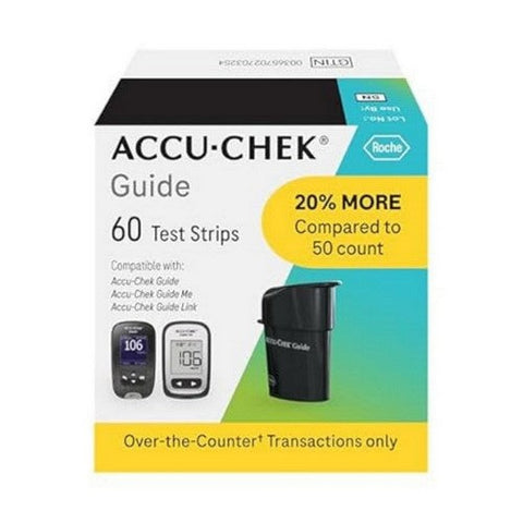Accu-Chek, Guide Test Strips, 60 Each Accu-Chek