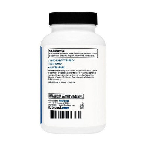 Nutricost, HMB Capsules, 500 Mg, 60 Caps Nutricost