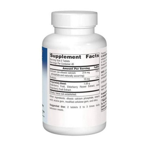 Planetary Herbals, Full Spectrum Elderberry Extract, 525 mg, 90 Tabs Planetary Herbals