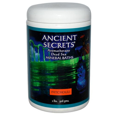 Ancient Secrets, Dead Sea Bath Salts, Patchouli 2 Lbs Ancient Secrets
