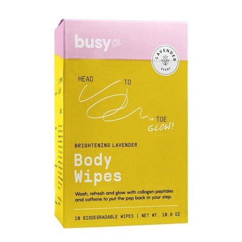 Glow XL Body Wipes 10 Count by Busy Co