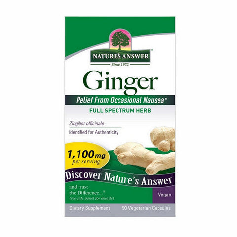 Nature's Answer, Ginger, 1100 Mg, 90 Veg Caps Nature's Answer