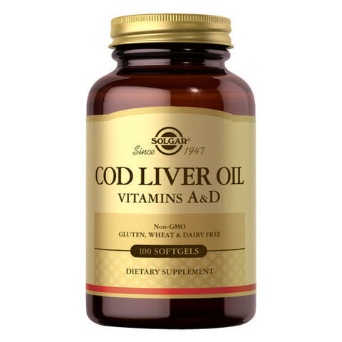 Solgar, Cod Liver Oil, 100 Softgels