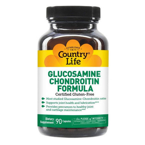 Country Life, Glucosamine/Chondroitin Formula, 90 Caps Country Life