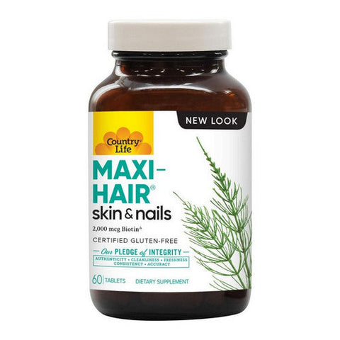 Country Life, Maxi Hair TR, 60 Tabs Country Life