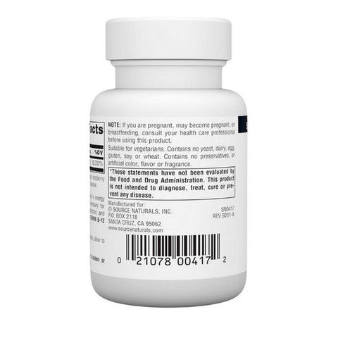 Source Naturals, Vitamin B-12, 2000 mcg, 50 Tabs Source Naturals