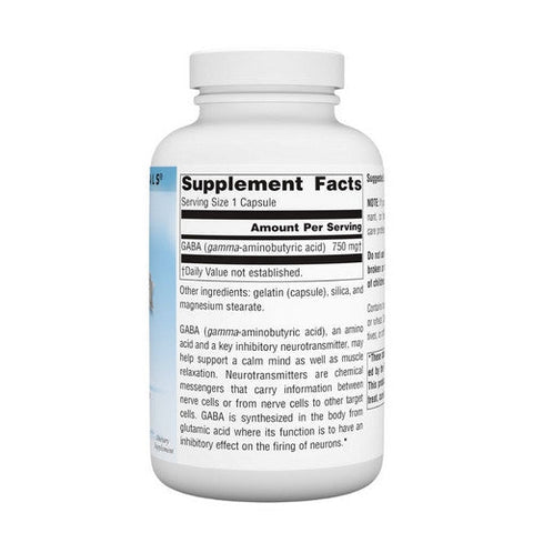 Source Naturals, Serene Science Gaba, 750 mg, 180 Caps Source Naturals