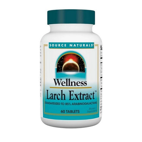 Source Naturals, Wellness Larch Extract, 60 Tabs Source Naturals