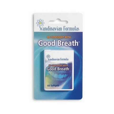 Scandinavian Formulas, Good Breath, 60 Caps Scandinavian Formulas