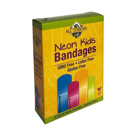 All Terrain, Neon Kids Bandages, 20 Pieces All Terrain