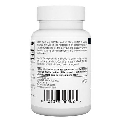 Source Naturals, Niacin, 100 mg, 250 Tabs Source Naturals