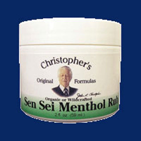 Dr. Christophers Formulas, Ointment Sen Sei Menthol Rub, 2 oz Dr. Christophers Formulas