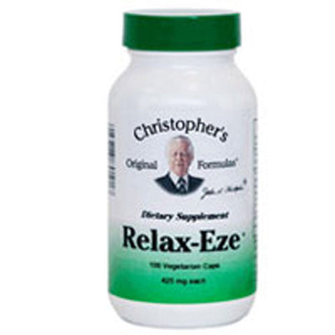 Dr. Christophers Formulas, Relax-Eze, 100 Vegicaps Dr. Christophers Formulas