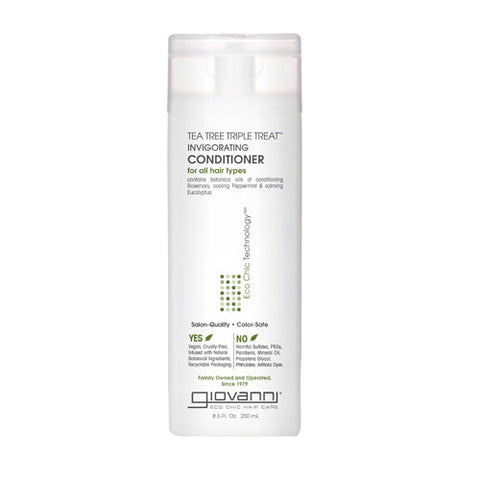 Giovanni Cosmetics, Conditioner Tea Tree Triple Treat, 8.5 oz Giovanni Cosmetics