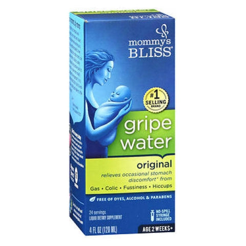 Mommys bliss, Original Gripe Water Age 2 Weeks Plus, 4 Oz Mommys bliss