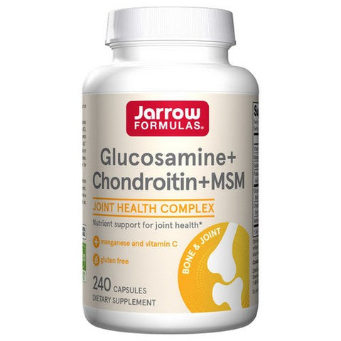 Jarrow Formulas, Glucosamine Chondroitin MSM, 240 Caps Jarrow Formulas
