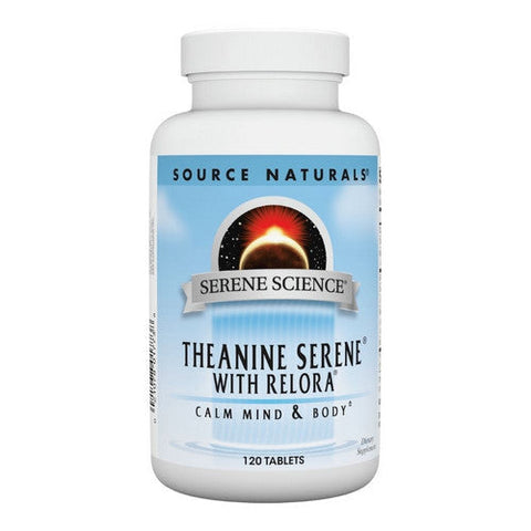 Source Naturals, Theanine Serine, W/relora 120 Tabs Source Naturals