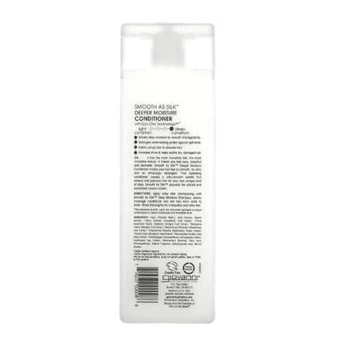 Giovanni Cosmetics, Conditioner Smooth As Silk, 8.5 OZ Giovanni Cosmetics