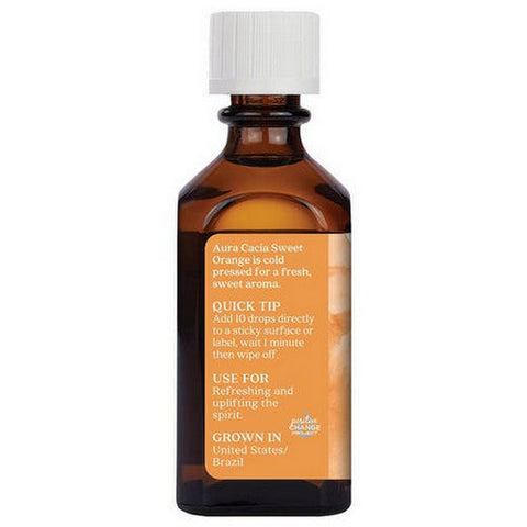 Aura Cacia, Essential Oil Orange Sweet, (citrus sinensis) 2OZ Aura Cacia