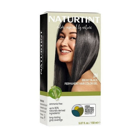 Naturtint, Ebony Black (1n), 5.28 oz Naturtint