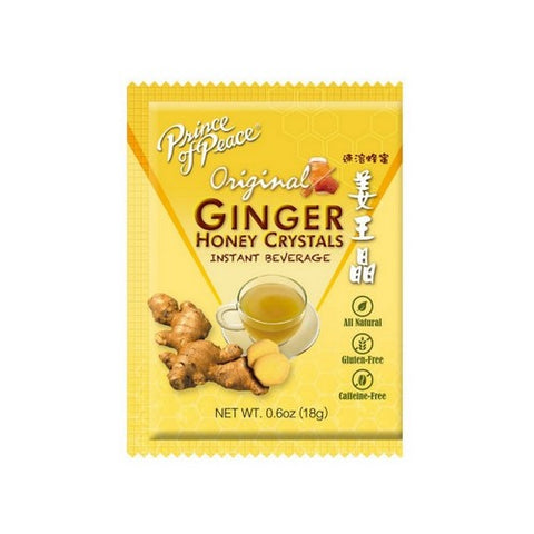 Prince Of Peace, Ginger Honey Crystals, 10 Bags Prince Of Peace