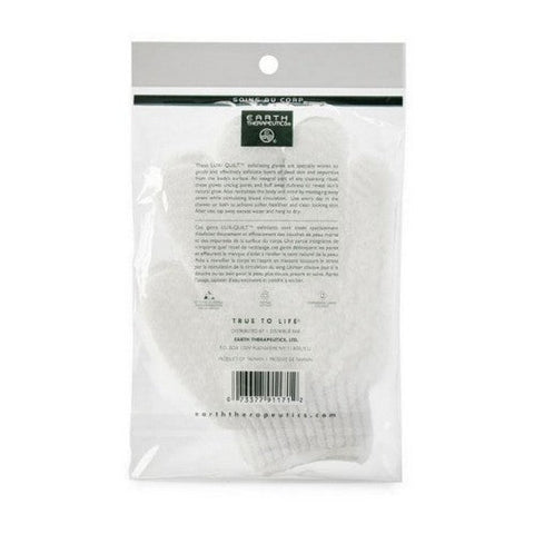 Earth Therapeutics, Exfoliating Hydro Gloves White, 1 Pair Earth Therapeutics