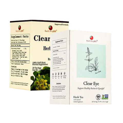 Health King, Clear Eye Herb Tea, 20 Bags Health King