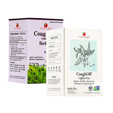 Health King, Cough Off Herb Tea, 20 Bags Health King