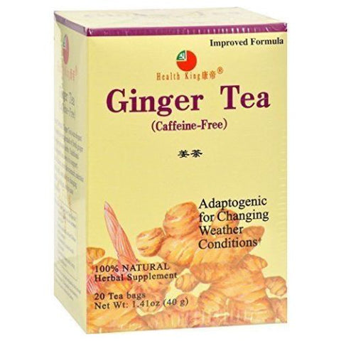 Health King, Ginger Tea, 20bg Health King