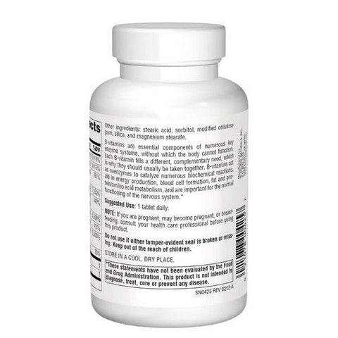 Source Naturals, B-125, 125 mg, 60 Tabs Source Naturals