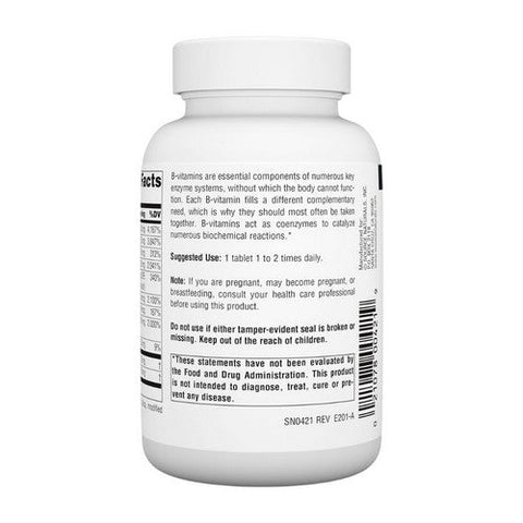 Source Naturals, B-50 Complex, 50 mg, 100 Tabs Source Naturals