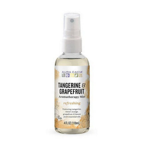 Aura Cacia, Aromatherapy Mist, Tangerine/Grapefruit 4 oz Aura Cacia